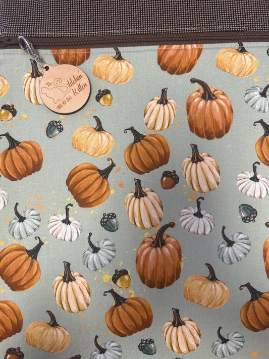 Pumpkins & Acorns Large Project Bag