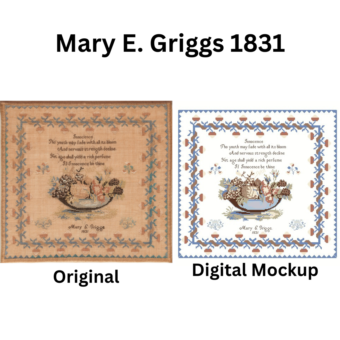 PREORDER Mary E. Griggs 1831