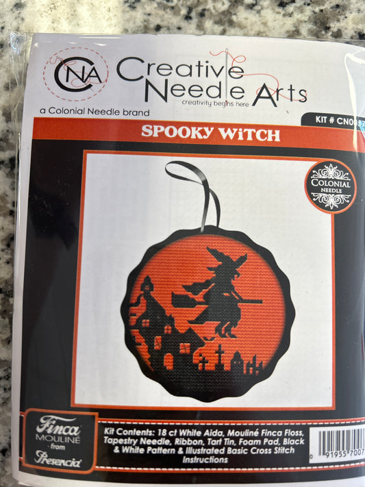 Spooky Witch Ornament