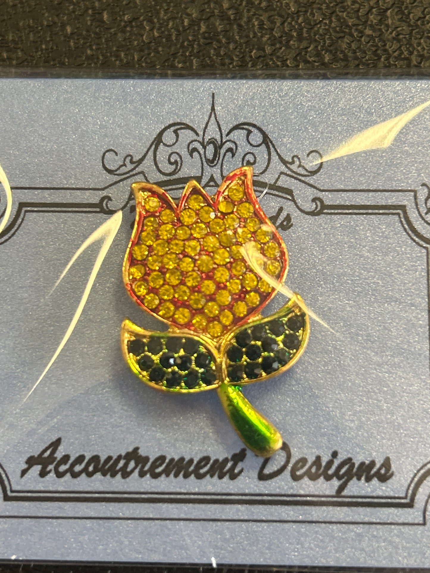 Yellow Tulip Needle Minder