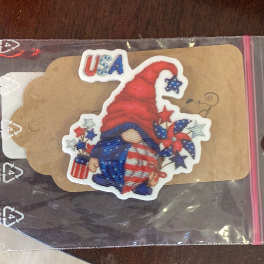 Patriotic Gnome Needleminder