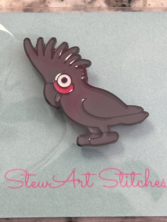 Black Cockatiel Needle Minder