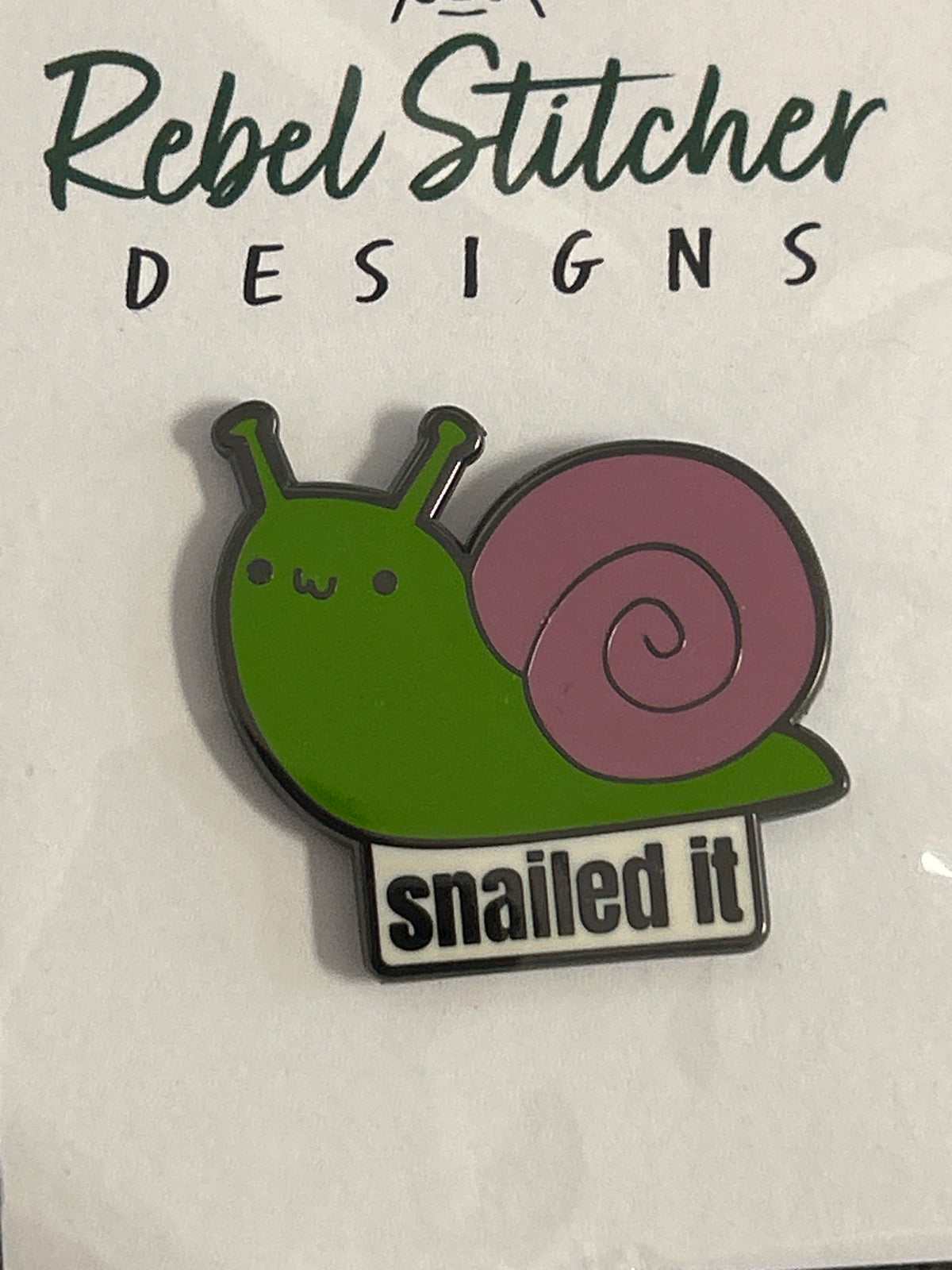 Snailed It Needle Minder