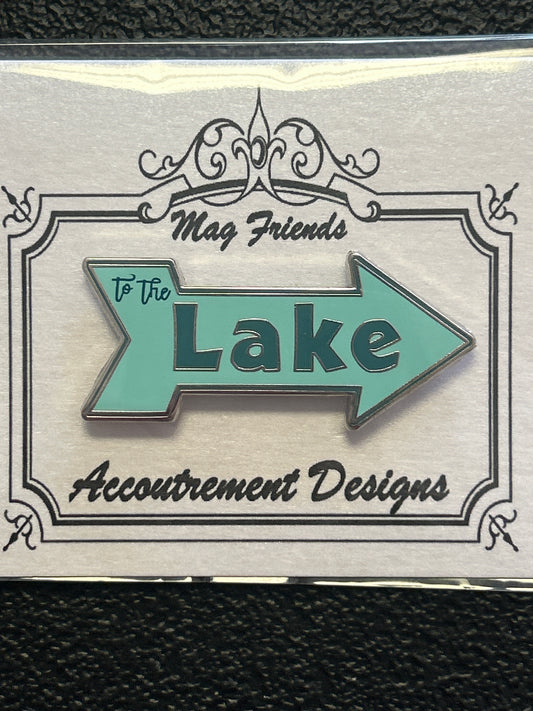 Lake Sign Needle Minder