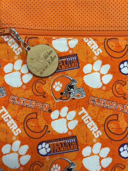 Clemson Small Project Bag