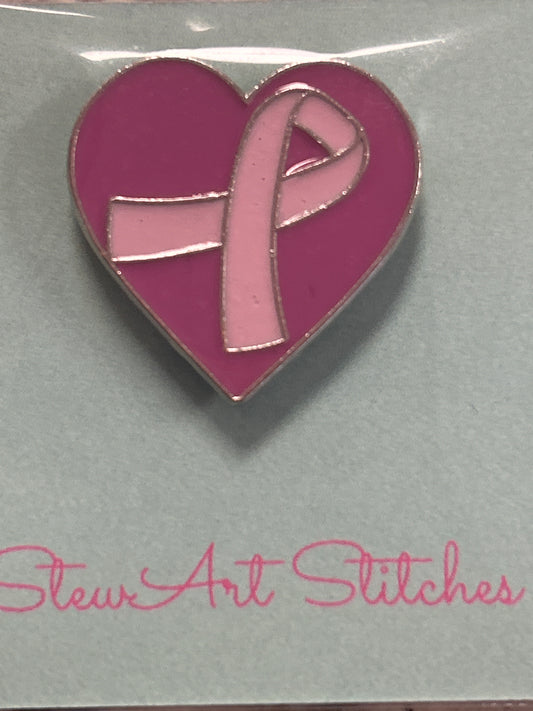 Pink Ribbon Needle Minder
