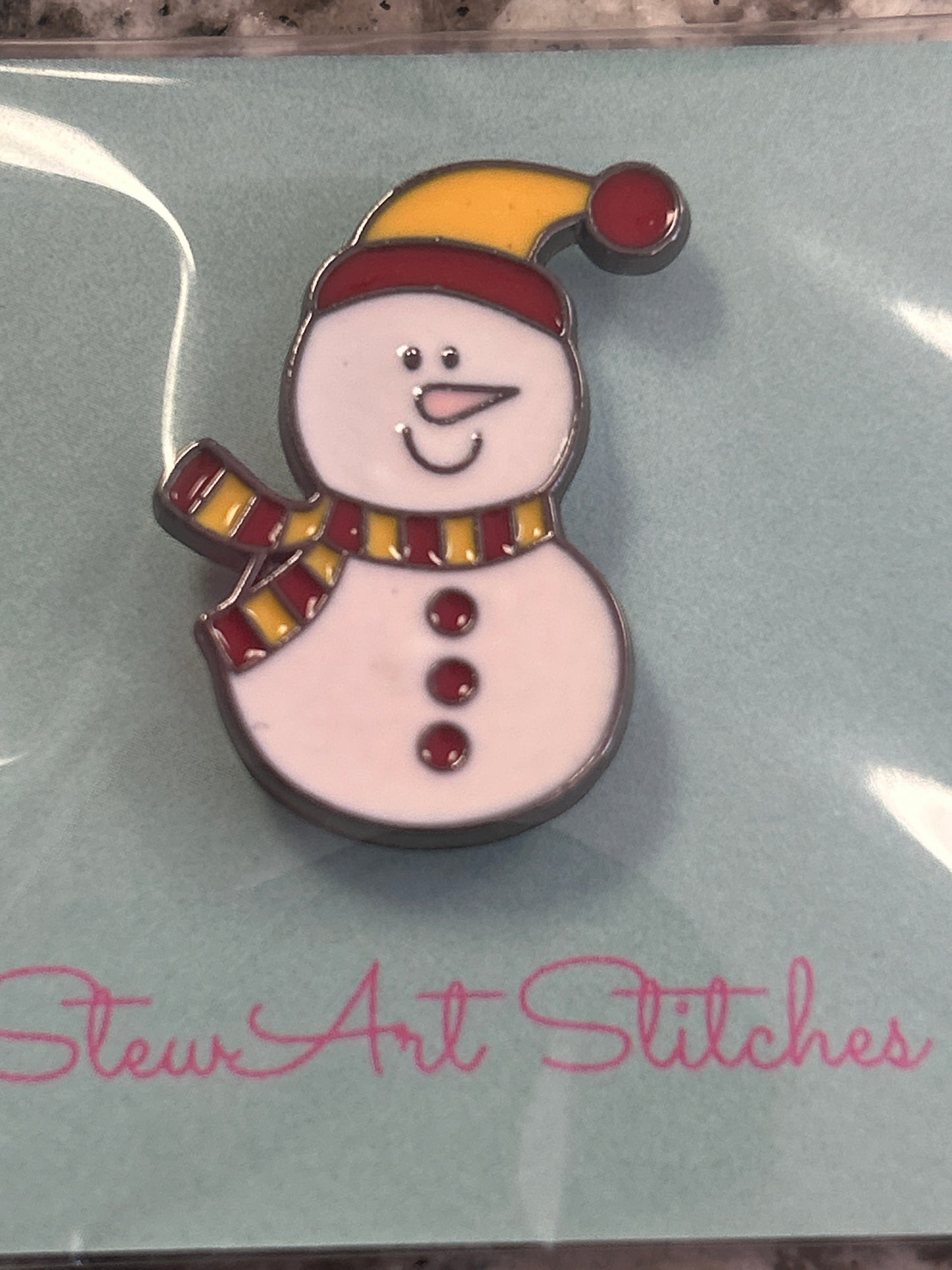 Hat Snowman Needle Minder