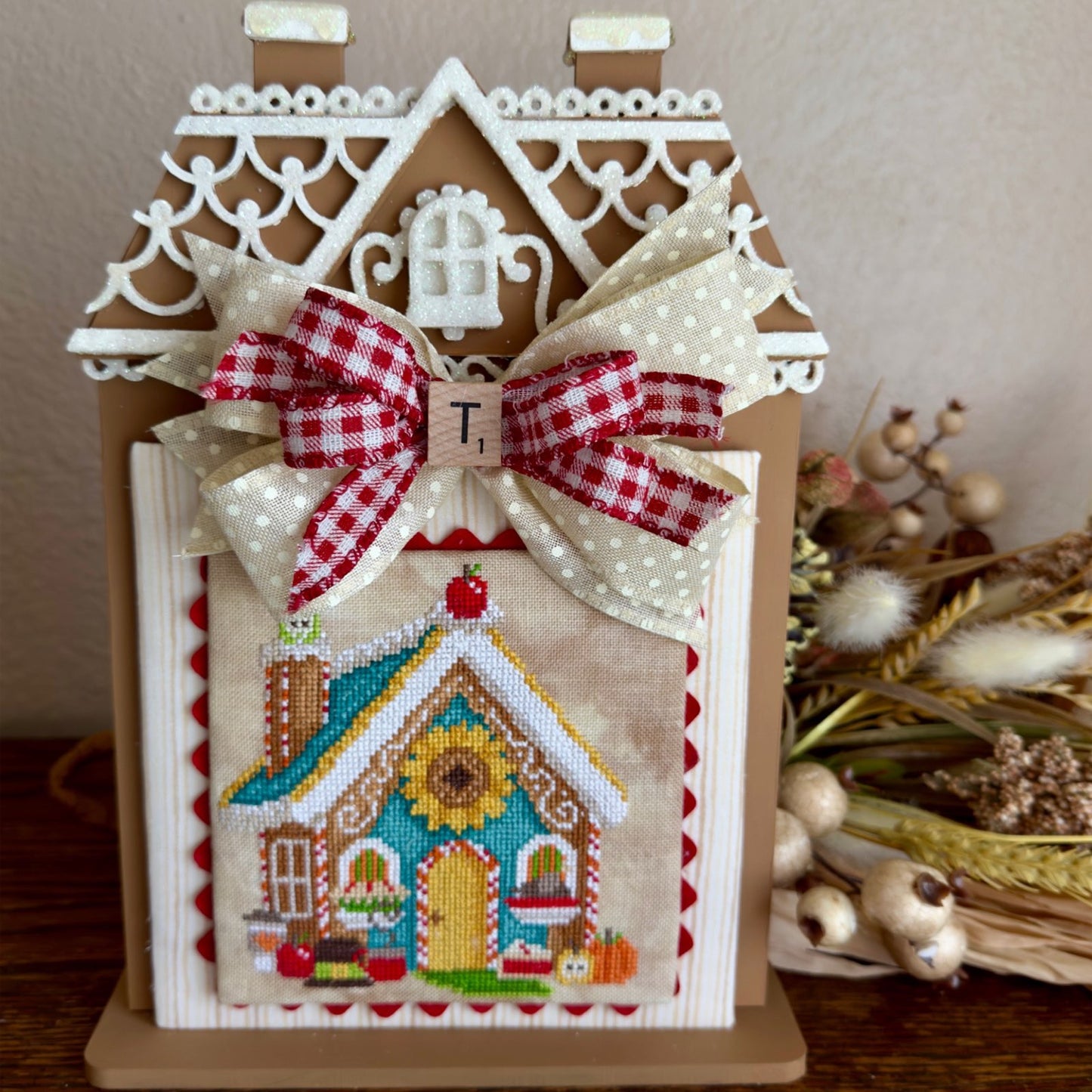 Thanksgiving Gingerbread House