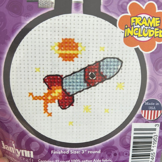 Spaceship Kid Stitch Kit