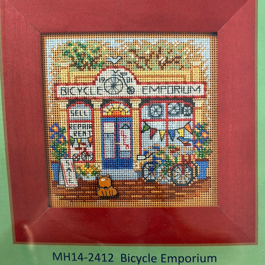 Bicycle Emporium Buttons and Beads Kit by Mill Hill