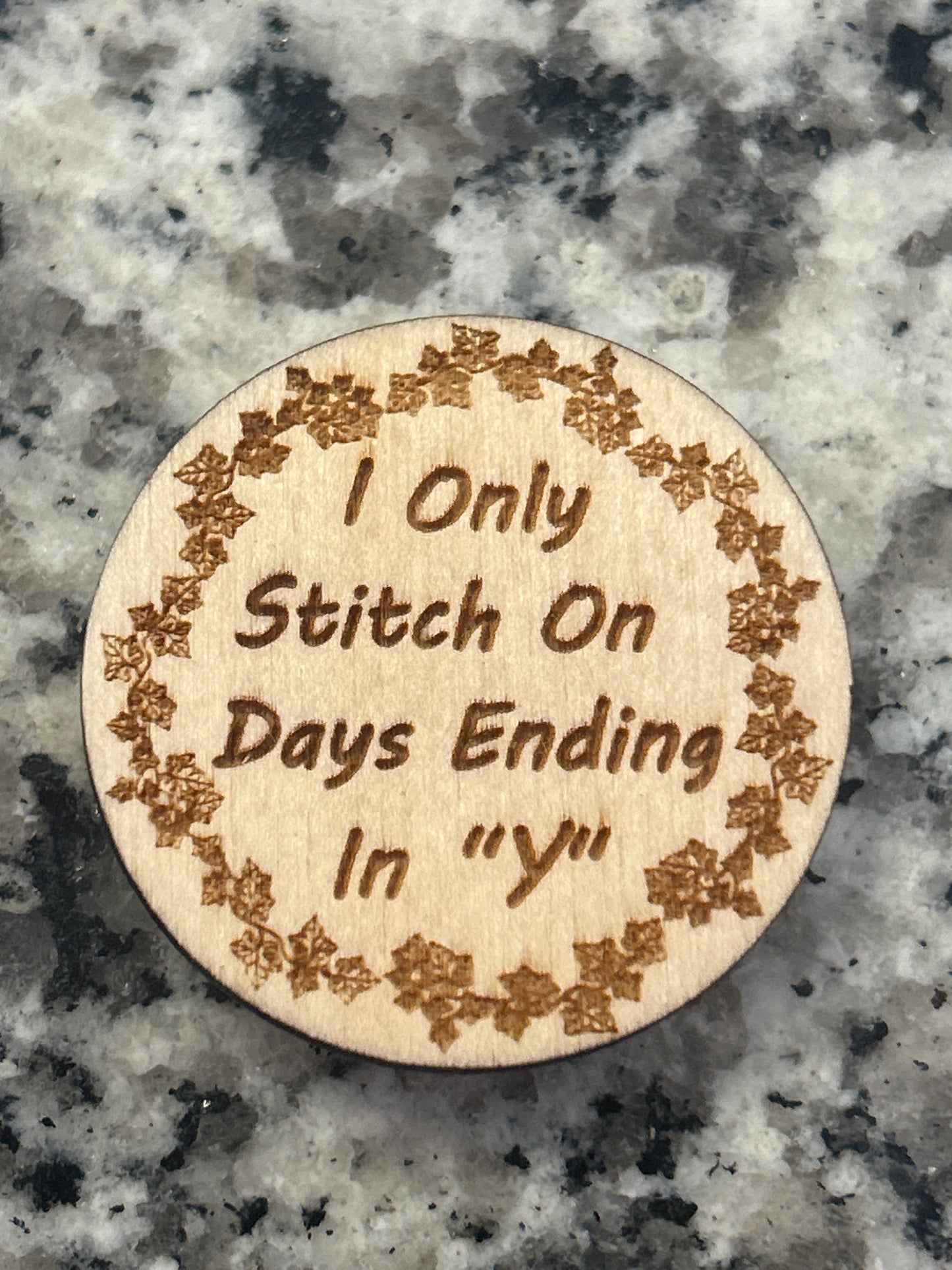Stitch Days Wooden Needle Minder