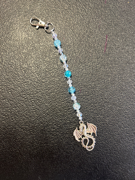 Ice Dragon Scissor Fob