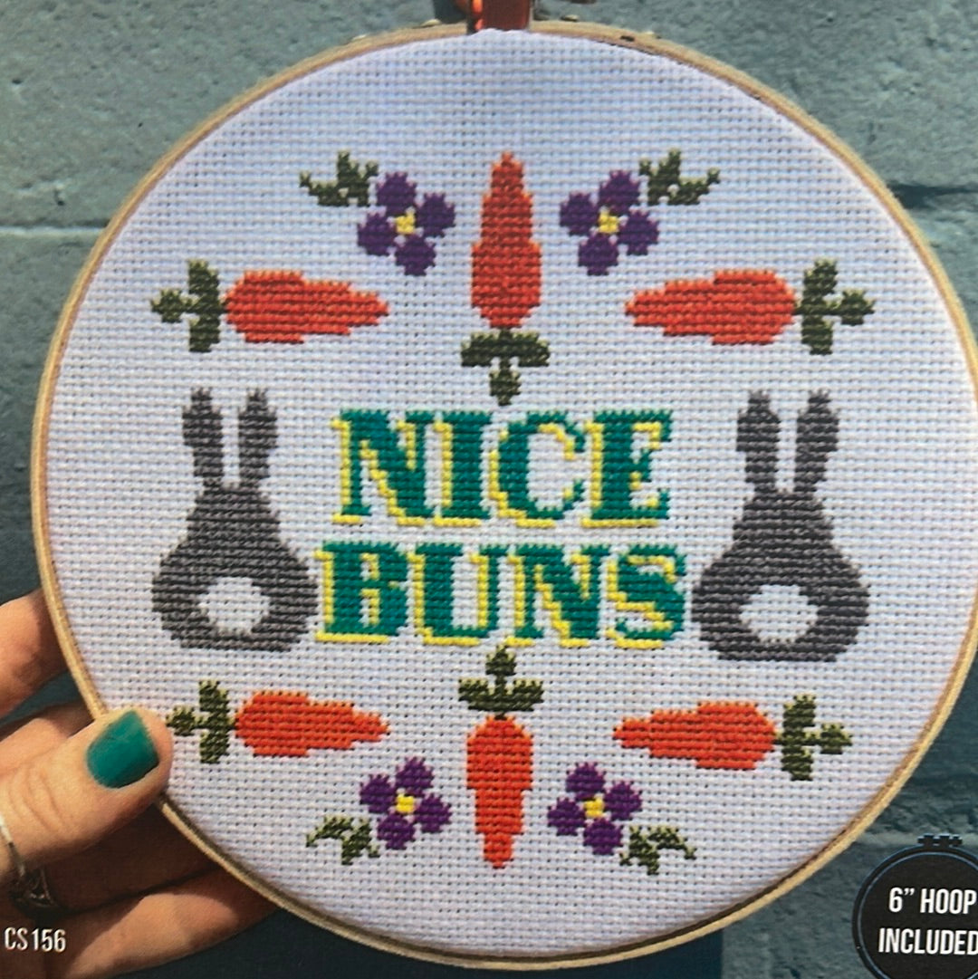 Nice Buns Cross Stitch Kit