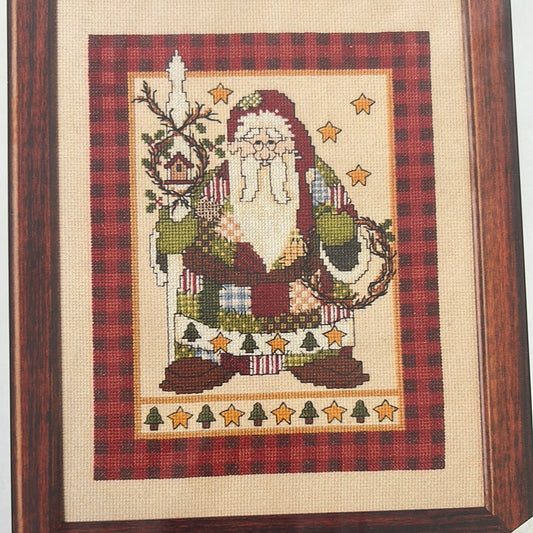 Patchwork Santa