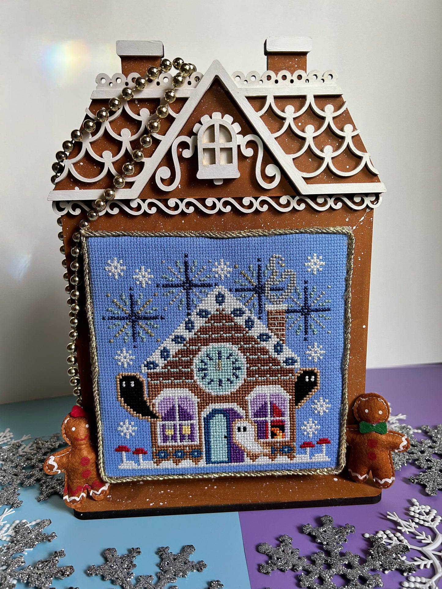 New Year Gingerbread House