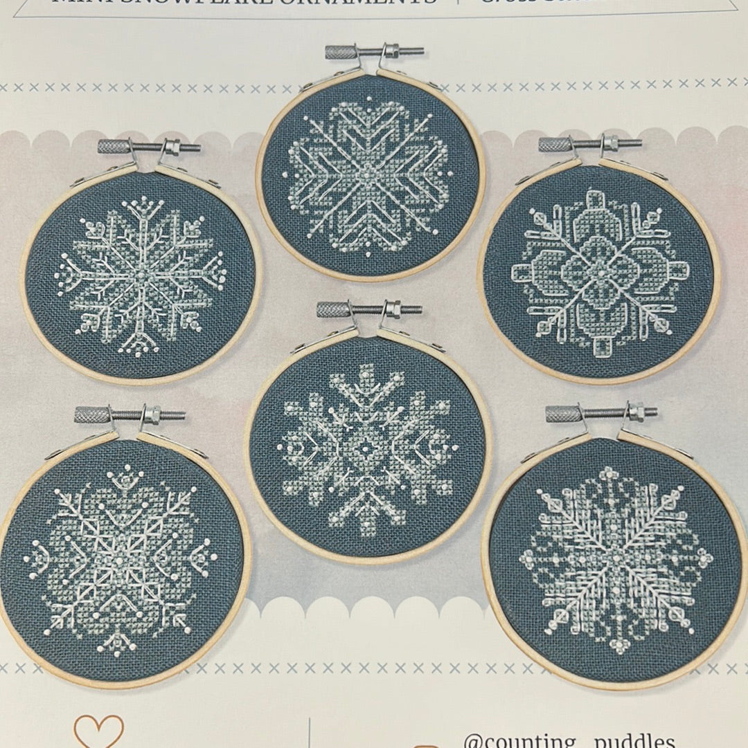 Mini Snowflake Ornaments