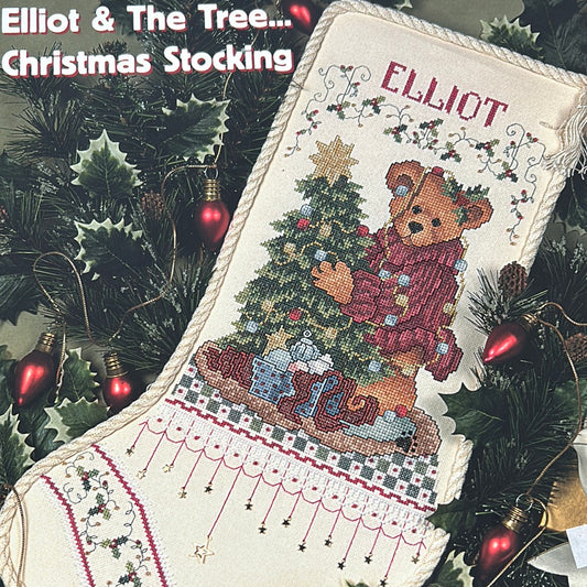 Elliot & the Tree... Christmas Stocking