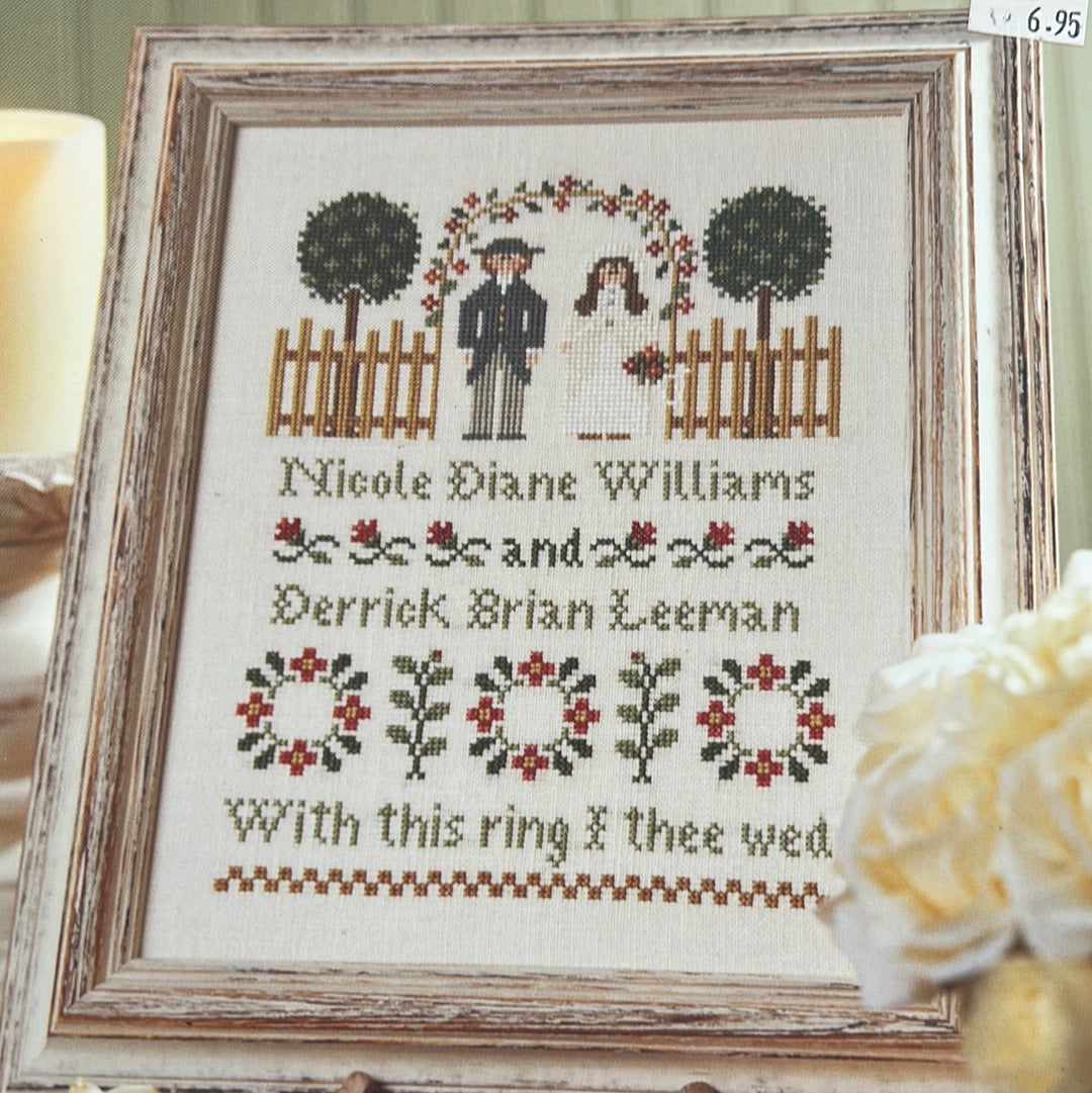 Simply Blessed Wedding Samplers