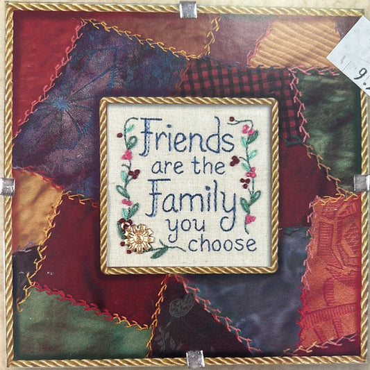 Crazy Quilt Verse EMBROIDERY Kit