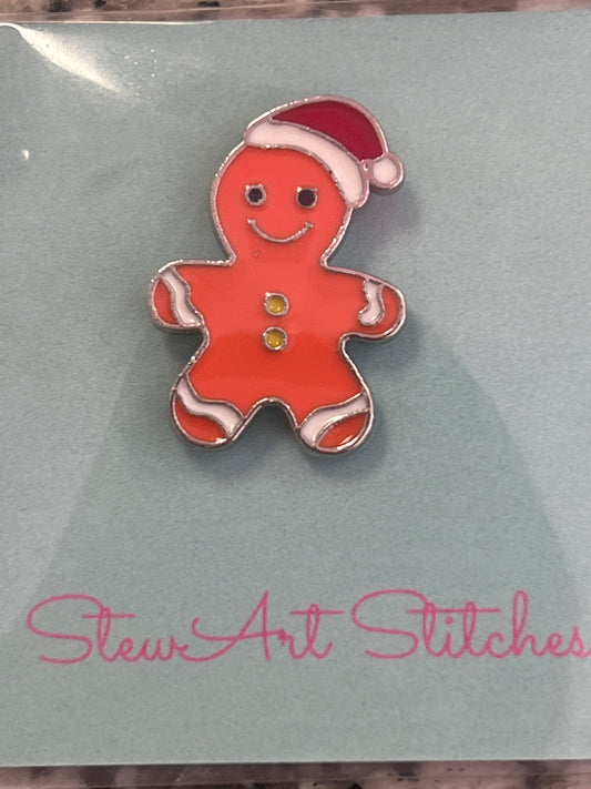 Gingerbread Man Needle Minder