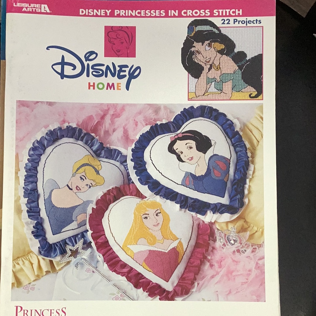 Disney Princesses in Cross Stitch