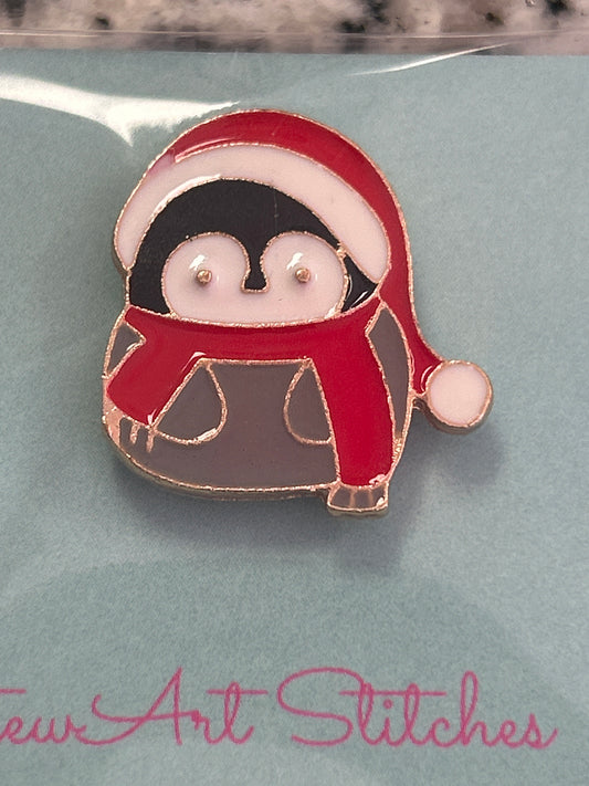 Penguin Hat Needle Minder