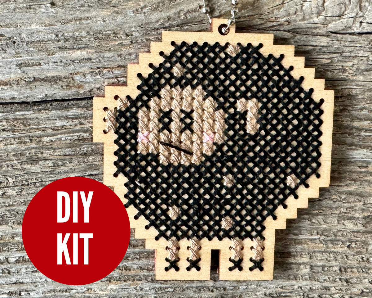 Bob-Bob Black Sheep cross stitch kit