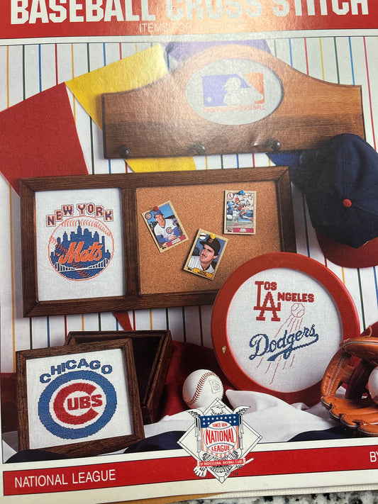 Major League Baseball Cross Stitch