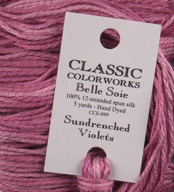 Belle Soie Sundrenched Violets