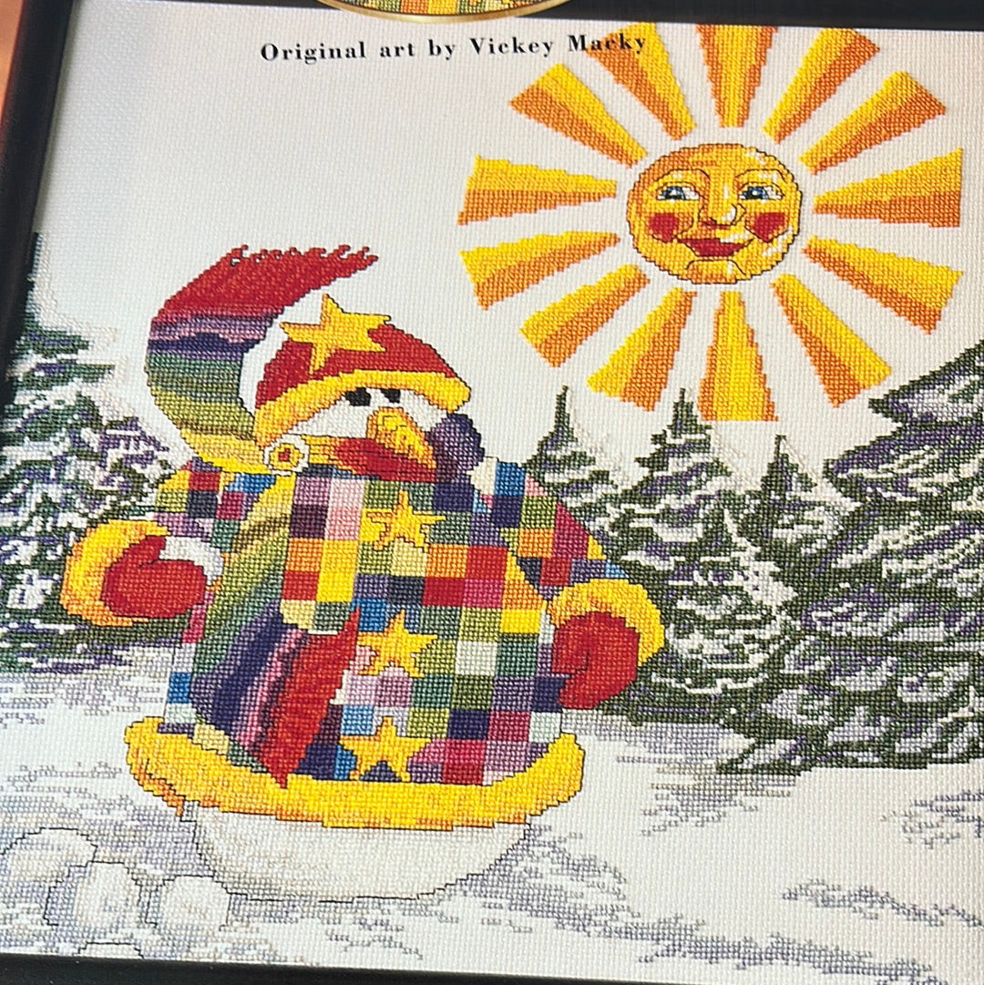 Patchwork Snowman