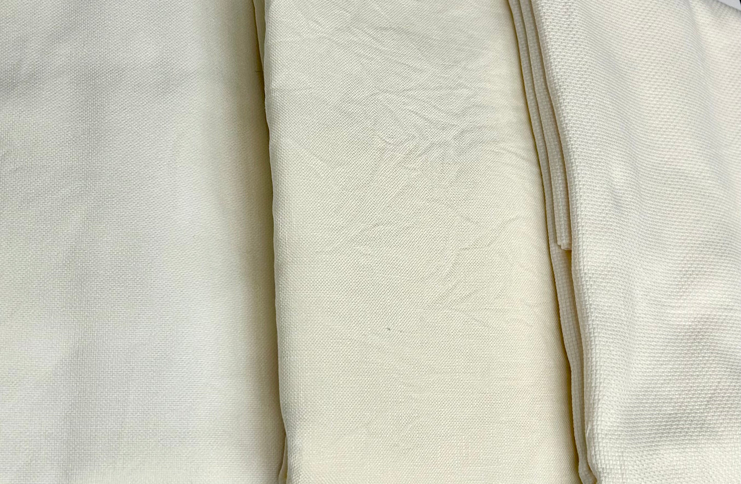 32 count White Chocolate Linen