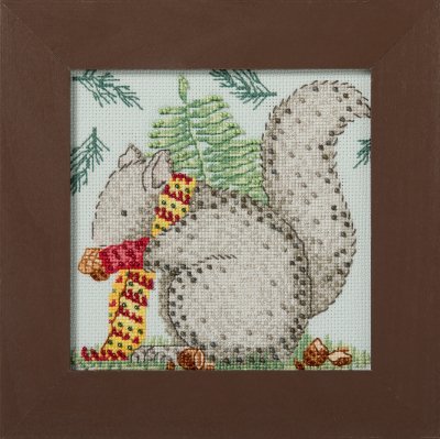 Nutty Squirrel Debbie Mum by Mill Hill Kit
