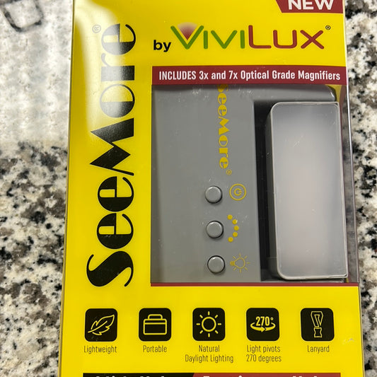 Vivilux Seemore Hands Free Light with Magnifier