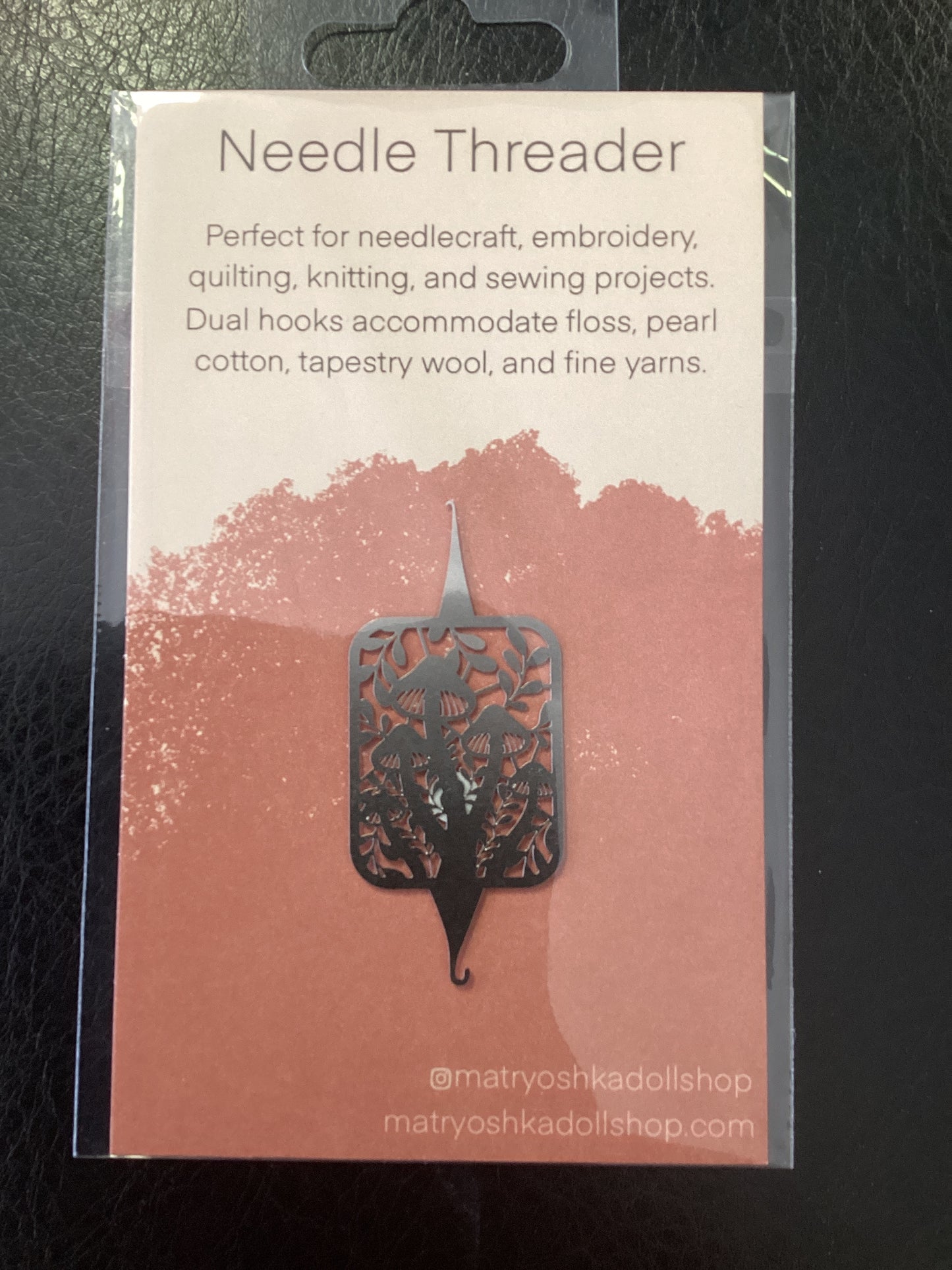 Mushroom Needle Threader