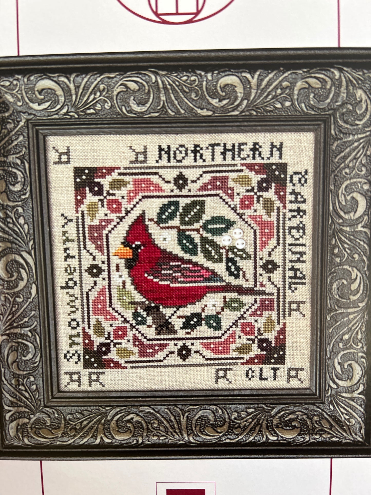 Birdie & Basket Sampler - Northern Cardinal