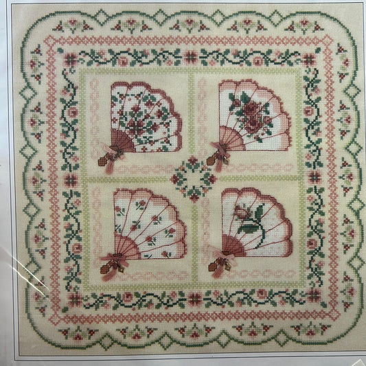 Victorian Rose Fan Quilt Sampler