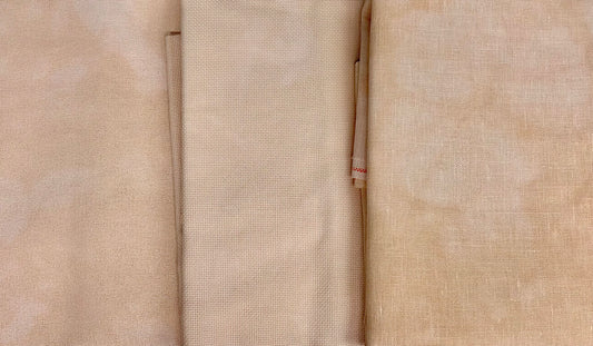 40 count Frosted Peach Linen