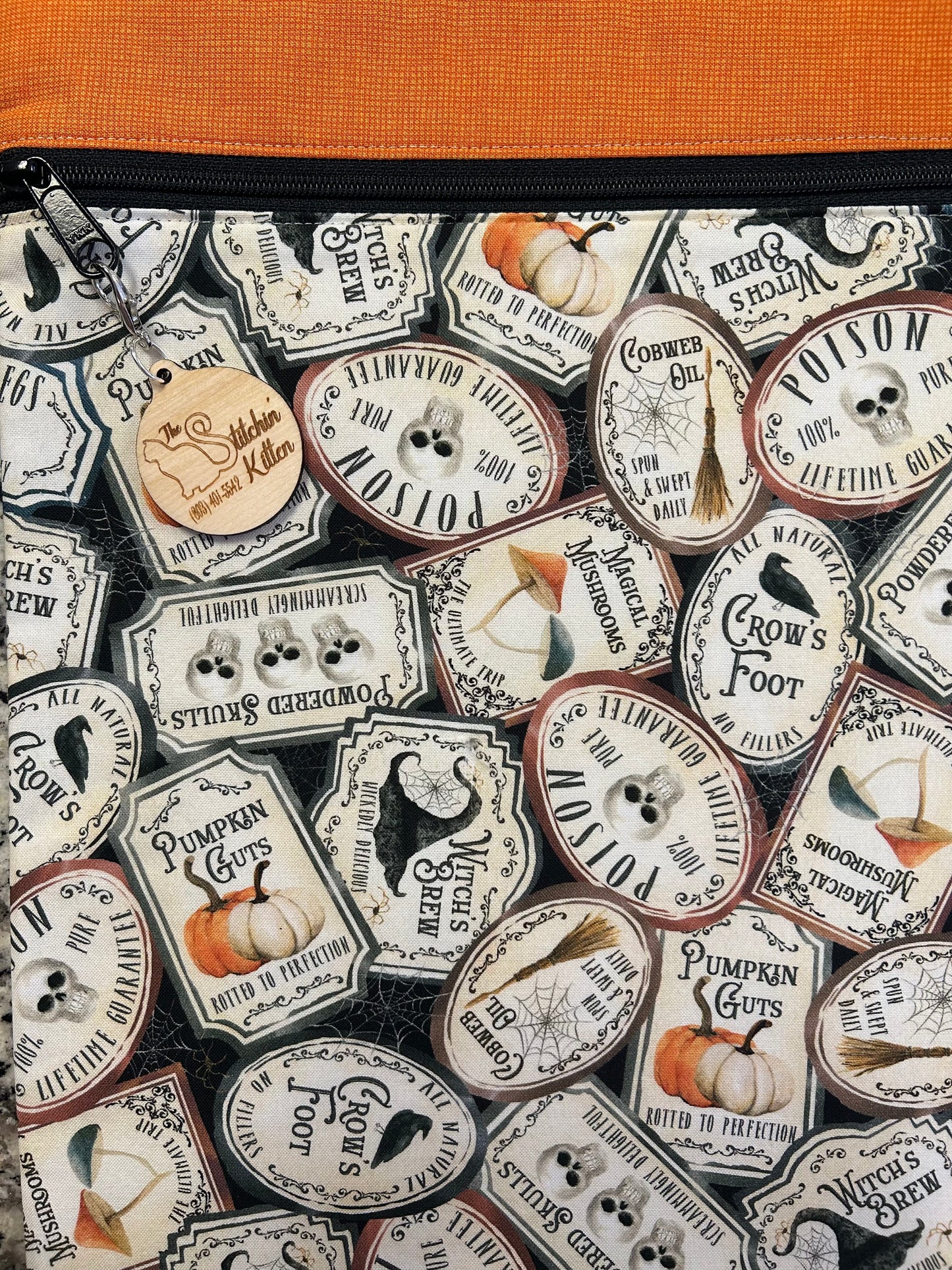 Potion Tags Project Bag