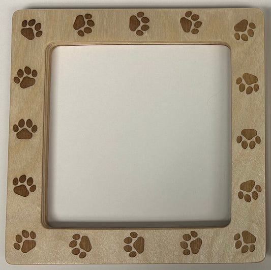 Paw Print Magnetic Frame