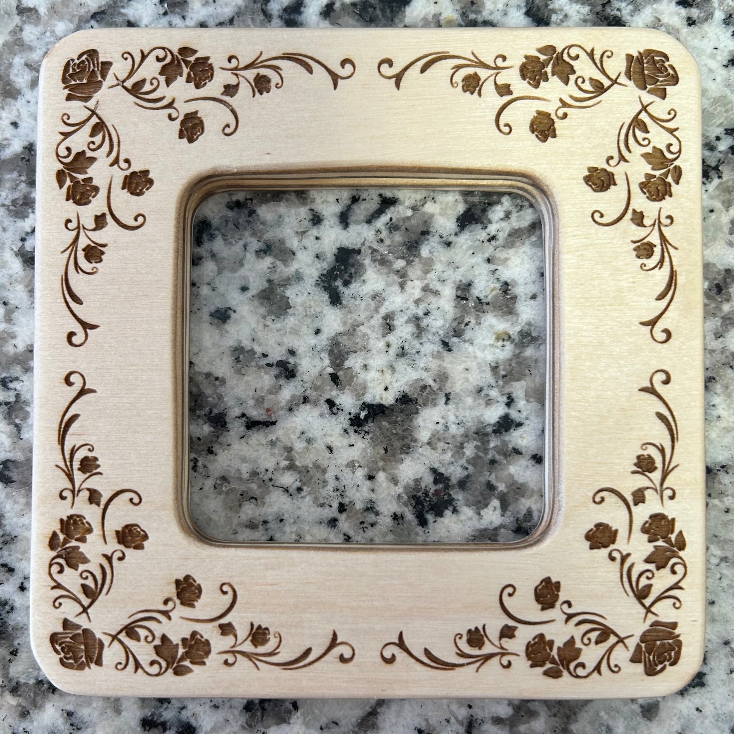 Rose Vine Small Magnetic Frame