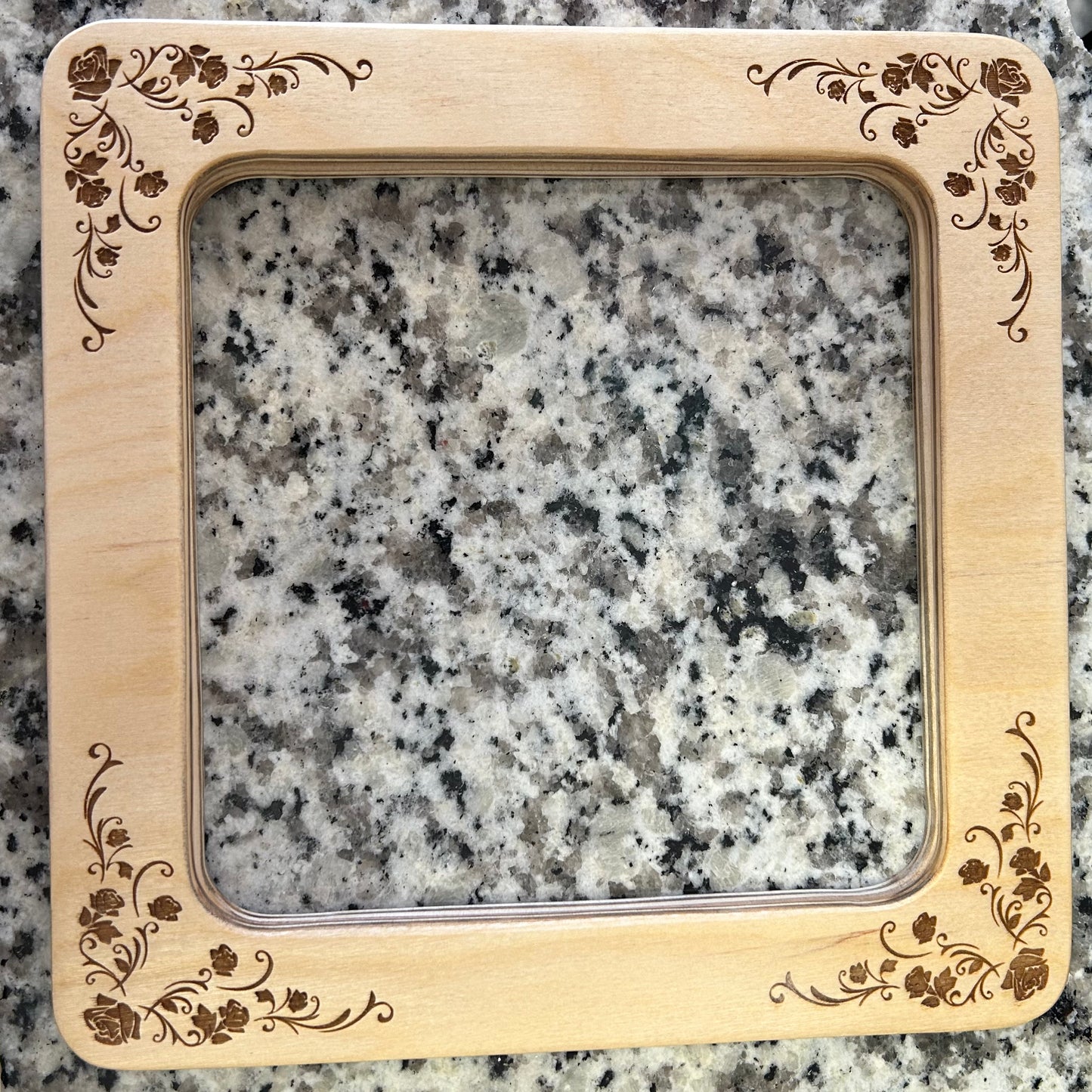 Rose Vine Magnetic Frame