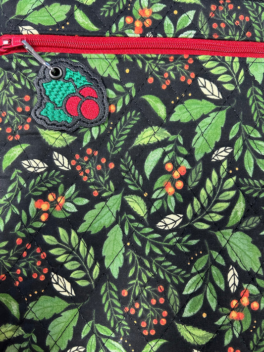 Christmas Holly Project Bag