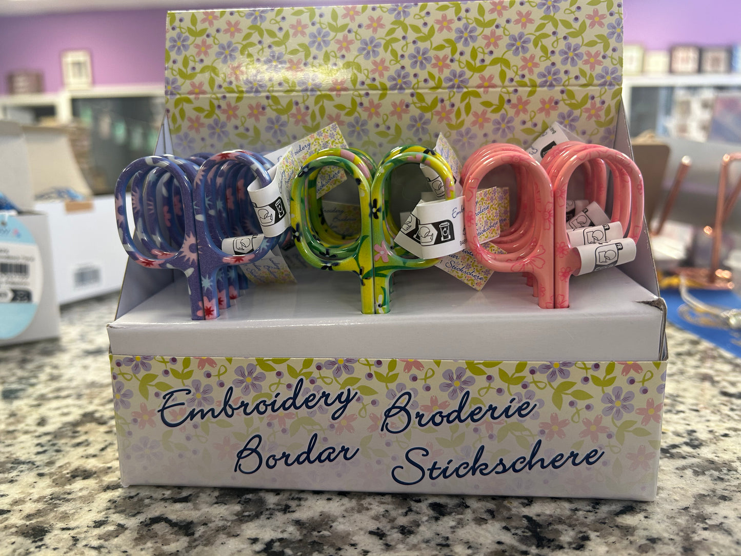 Floral Scissors