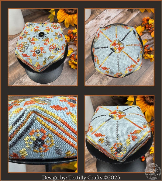 Harvest Hearth Biscornu