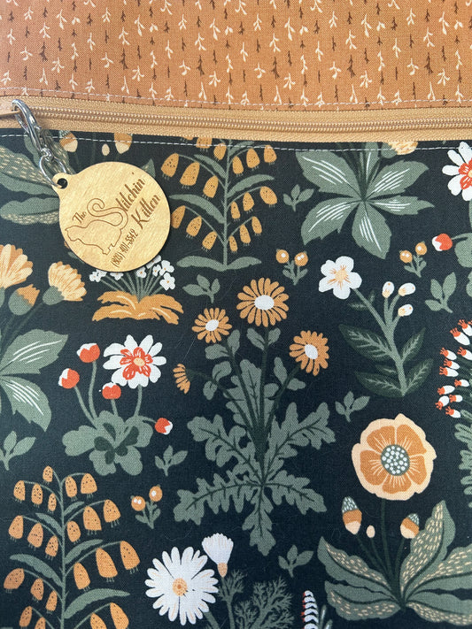 Fall Florals Small Project Bag