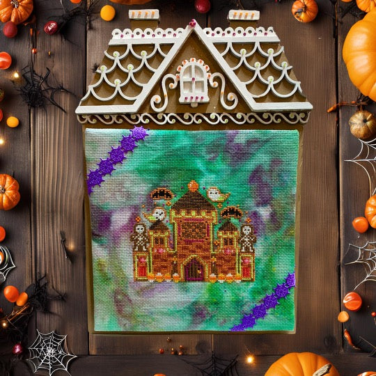 Halloween Gingerbread House