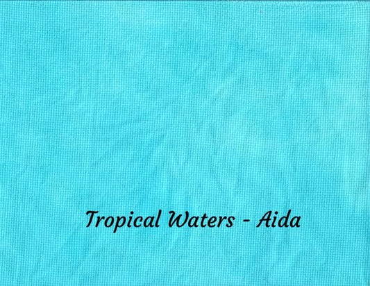 14 Count Opalescent Tropical Waters Aida