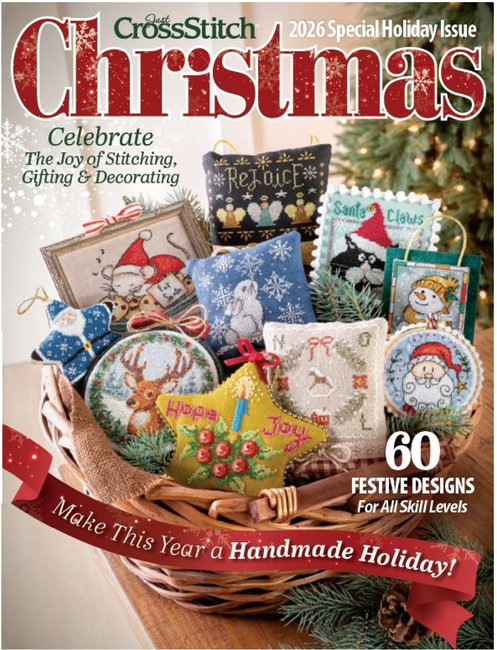 Just Cross Stitch Christmas Magazine 2026