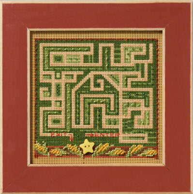 Corn Maze Buttons and Beads Kit by Mill Hill
