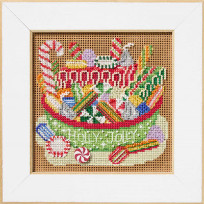 Christmas Candy Buttons and Beads Kit